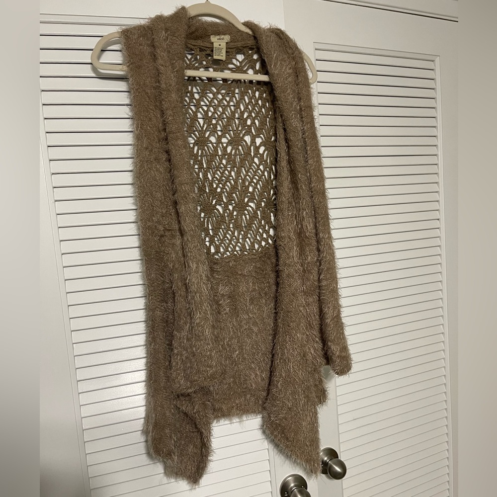 Faux Fur Soft Sweater Vest
